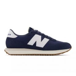 Buty New Balance MS237GB niebieskie. Niebieskie buty sportowe na co dzień męskie z gumy, bez zapięcia. Za 648.42 zł.
