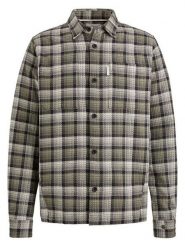 CAST IRON Koszula - Regular fit - w kolorze beżowo-oliwkowym rozmiar: M. Brązowe koszule męskie CAST IRON, m, bez wzorów, z bawełny, bez kołnierzyka, bez ramiączek. Za 151.90 zł.