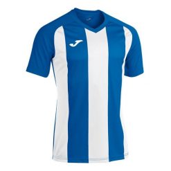 Koszulka do piłki nożnej męska Joma Pisa II. Białe t-shirty sportowe męskie Joma, m, bez ramiączek, do piłki nożnej. W wyprzedaży za 29.00 zł.