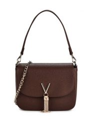 Valentino Torebka Divina VBS1R404G Brązowy. Brązowe torebki klasyczne damskie Valentino, bez wzorów, bez dodatków. Za 459.99 zł.