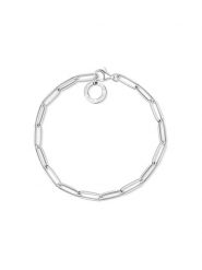 Thomas Sabo Srebrna bransoletka rozmiar: onesize. Szare bransoletki damskie thomas sabo, srebrne. Za 99.95 zł.