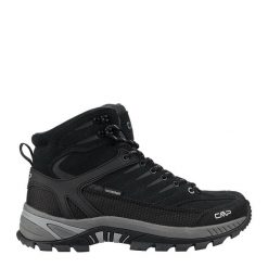 Buty trekkingowe męskie CMP RIGEL 2.0 MID skóra wodoodporne. Czarne buty trekkingowe męskie CMP, ze skóry, bez zapięcia, trekkingowe. Za 449.99 zł.
