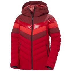 Damska kurtka puchowa Helly Hansen Imperial Puffy. Czerwone kurtki damskie Helly Hansen, bez wzorów, z puchu, bez kaptura, narciarskie. W wyprzedaży za 1,201.70 zł.