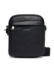 Calvin Klein Saszetka Raised Reporter LV04D3160G Czarny. Czarne saszetki męskie CALVIN KLEIN, ze skóry. Za 239.99 zł.