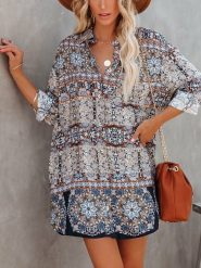 LA Angels Sukienka ze wzorem rozmiar: M. Sukienki damskie LA Angels, m, bez wzorów, bez kołnierzyka, bez ramiączek, mini. Za 161.34 zł.