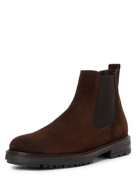 Marc O'Polo skórzane buty Chelsea Mężczyźni brązowy, 46. Brązowe buty wizytowe męskie Marc O´Polo, bez zapięcia. Za 699.95 zł.