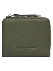 Liebeskind Berlin Skórzany portfel "Tina" w kolorze khaki - 11 x 9 x 2 cm rozmiar: onesize. Brązowe portfele damskie LIEBESKIND BERLIN, bez wzorów, z materiału. Za 184.95 zł.