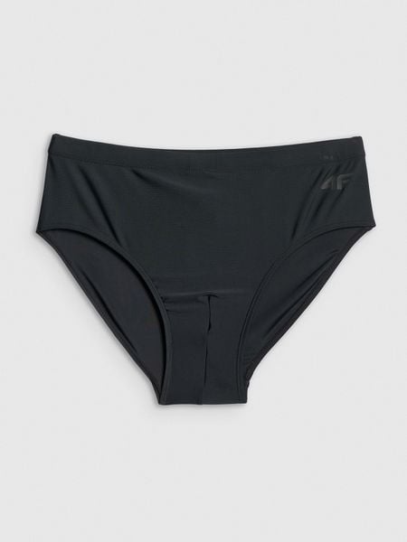 4F Kąpielówki męskie - czarne 3XL. Czarne kąpielówki męskie 4f, m, bez wzorów, ze skóry, na fitness i siłownię. Za 49.99 zł.