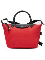 Longchamp Torebka L1512HSR Czerwony. Czerwone torebki klasyczne damskie Longchamp, bez wzorów, z materiału, bez dodatków. Za 1,639.00 zł.