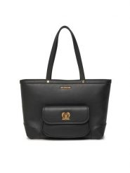LOVE MOSCHINO Torebka JC4131PP1ILM0000 Czarny. Czarne torebki klasyczne damskie Love Moschino, bez wzorów, ze skóry, bez dodatków. Za 819.99 zł.
