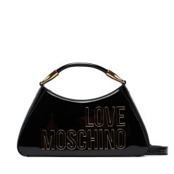 Torebka LOVE MOSCHINO. Czarne torebki klasyczne damskie Love Moschino, bez wzorów, bez dodatków. Za 1,009.00 zł.