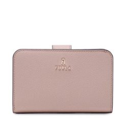 Portfel Furla. Brązowe portfele damskie Furla, bez wzorów. Za 519.99 zł.