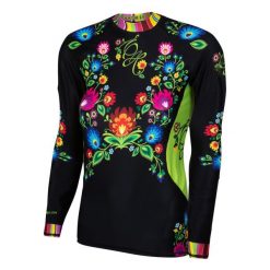 Koszulka Sportowa Rashguard damski MMA EXTREME HOBBY FOLK. Czarne bielizna termoaktywna damska EXTREME HOBBY, m, bez wzorów, z bawełny, bez ramiączek. Za 209.00 zł.