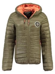 Geographical Norway Kurtka pikowana "Bambway" w kolorze khaki rozmiar: XL. Brązowe kurtki damskie Geographical Norway, xl, bez wzorów, bez kaptura. Za 166.88 zł.