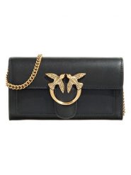 Pinko Torebka w kolorze czarnym - 20 x 10 x 2 cm rozmiar: onesize. Czarne torebki klasyczne damskie Pinko, bez wzorów, z materiału, bez dodatków. Za 702.81 zł.