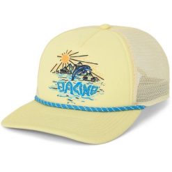 Czapka Trucker Dakine. Żółte czapki męskie Dakine, bez wzorów. Za 197.00 zł.
