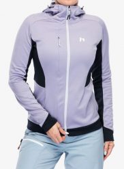 Bluza polarowa damska Hannah Nela Hoody. Fioletowe bluzy z kapturem damskie Hannah, na zimę, l, z materiału. Za 486.90 zł.