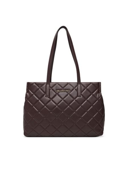 Valentino Torebka Ocarina VBS3KK10R Brązowy. Brązowe torebki klasyczne damskie Valentino, bez wzorów, ze skóry, bez dodatków. Za 699.99 zł.