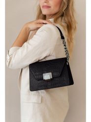 Lia Biassoni Skórzana torebka w kolorze czarnym - 23 x 17 x 10 cm rozmiar: onesize. Czarne torebki klasyczne damskie Lia Biassoni, bez wzorów, z materiału, bez dodatków. Za 304.99 zł.