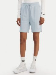 Reebok Szorty sportowe Sasha RK25510CCW Błękitny Regular Fit. Niebieskie spodenki sportowe damskie Reebok, m, z bawełny. Za 139.99 zł.