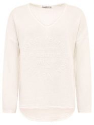 Zwillingsherz Bluza "Positive Mind" w kolorze jasnoróżowym rozmiar: S/M. Różowe bluzy bez kaptura damskie Zwillingsherz, m. Za 126.99 zł.