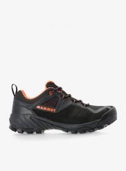 Buty trekkingowe męskie Mammut Sapuen Low GTX. Czarne buty trekkingowe męskie Mammut, z gore-texu, bez zapięcia, trekkingowe, gore-tex. Za 989.90 zł.
