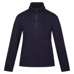 Męska Bluza Polarowa Z Suwakiem Lanchester. Niebieskie bluzy bez kaptura męskie Regatta, m, z dzianiny. Za 53.99 zł.