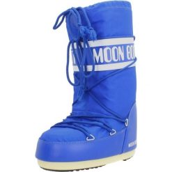 Buty MOON BOOT 14004400 075 Niebieski. Niebieskie obuwie trekkingowe damskie Moon Boot, na zimę. Za 825.99 zł.