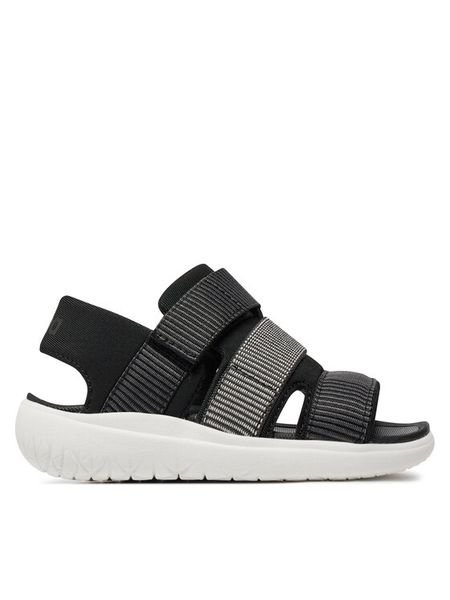 Reima Sandały 5400133A Czarny. Czarne sandały chłopięce Reima, z materiału, bez zapięcia. Za 179.99 zł.