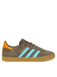 Adidas Sneakersy Gazelle JR5942 Brązowy. Brązowe buty sportowe dziewczęce Adidas, bez wzorów, ze skóry, bez zapięcia. Za 309.99 zł.