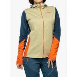 Bluza z kapturem damska La Sportiva Cosmic Hoody. Żółte bluzy z kapturem damskie La Sportiva, na zimę, l. Za 529.99 zł.