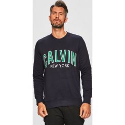 Calvin Klein Jeans - Bluza. Szare bluzy bez kaptura męskie Calvin Klein Jeans, l, z bawełny. W wyprzedaży za 239.90 zł.