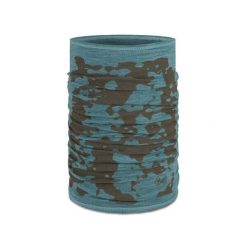 Komin chusta wielofunkcyjna z wełny merino lightweight. Niebieskie szaliki i kominy damskie Buff, na zimę, bez wzorów, z wełny. Za 149.90 zł.