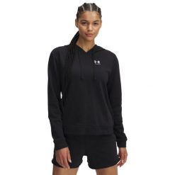 Bluza damska z kapturem Under Armour Rival Terry. Białe bluzy z kapturem damskie Under Armour. Za 276.60 zł.