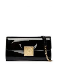 Armani Exchange Torebka XW000358 AF21362 UC001 Czarny. Czarne torebki wieczorowe Armani Exchange, bez wzorów, ze skóry, wizytowe, bez kołnierzyka, bez ramiączek. Za 469.99 zł.