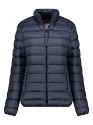 Geographical Norway Kurtka pikowana "Atichoko" w kolorze granatowym rozmiar: XL. Niebieskie kurtki damskie Geographical Norway, xl, bez wzorów, bez kaptura. Za 128.55 zł.