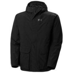 Kurtka wodoodporna Helly Hansen T2 Utility. Czarne kurtki męskie Helly Hansen, l, bez wzorów, z materiału, eleganckie, bez kaptura. Za 765.50 zł.