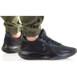 Buty Nike Precision Vi DD9535-001 czarne. Czarne buty sportowe na co dzień męskie z gumy, bez zapięcia. Za 513.44 zł.