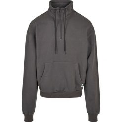 Sweter ze sznurkiem do ściągania Urban Classics Organic. Czarne swetry męskie Urban Classics, m, bez wzorów, bez kołnierzyka. Za 275.00 zł.