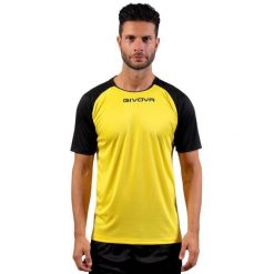 Koszulka Unisex Dla Dorosłych Capo Interlock. Czarne bluzki damskie Givova, xs, bez wzorów, sportowe, bez kołnierzyka, bez ramiączek. Za 60.99 zł.