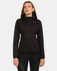 Damska ocieplana bluza polarowa z kapturem Kilpi NEVIA-W. Czarne bluzy z kapturem damskie Kilpi, z materiału. Za 344.59 zł.