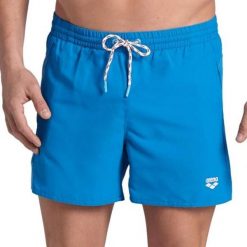 Szorty męskie krótkie spodenki kąpielówki na basen Arena Beach Short. Niebieskie kąpielówki męskie Arena, m, bez wzorów, do pływania. Za 121.98 zł.