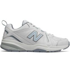 Skórzane Buty Sportowe Dla Kobiet. Białe buty sportowe na co dzień damskie New Balance, bez wzorów. Za 655.99 zł.
