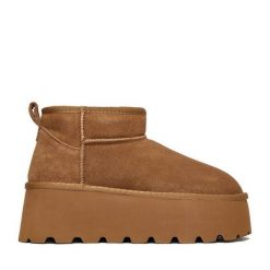 Śniegowce Badura. Brązowe śniegowce damskie Badura. Za 219.99 zł.