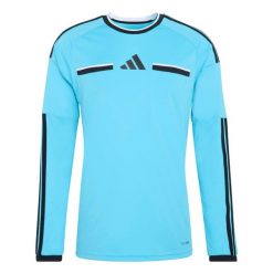 Koszulka sędziowska z długim rękawem adidas 2026. Czarne koszulki męskie z długim rękawem Adidas, s, z materiału. Za 275.35 zł.