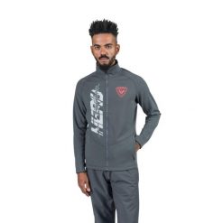 Bluza Rossignol męska New Hero Classique Clim szara. Szare bluzy bez kaptura męskie Rossignol, m. W wyprzedaży za 489.00 zł.