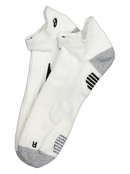 Asics Skarpety tenisowe w kolorze białym rozmiar: 35-38. Białe skarpetki męskie Asics, bez wzorów. Za 30.34 zł.