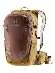 Deuter Plecak rowerowy "Compact EXP 12" w kolorze brązowym - 24 x 44 x 17 cm rozmiar: onesize. Brązowe plecaki damskie Deuter, bez wzorów, z materiału, sportowe. Za 426.06 zł.