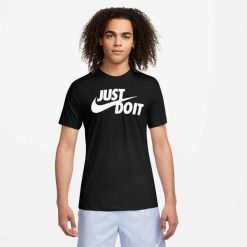 T-Shirt JDI Rozmiar XL Czarny - AR5006-011. Czarne t-shirty męskie Nike, m, bez wzorów, z bawełny, bez kołnierzyka. Za 177.00 zł.
