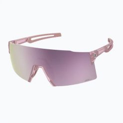Okulary przeciwsłoneczne SCOTT Stride Compact. Czerwone okulary przeciwsłoneczne damskie Scott, ze lnu. Za 369.99 zł.
